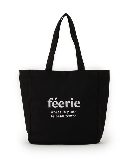 ITS'DEMO（イッツデモ）の「【A4対応／推し活】カラーキャンバス刺繍トート（トートバッグ・レディース・ピンク系/パープル系4/ブラック/アイボリー/ブルー・00）」の16枚目の写真