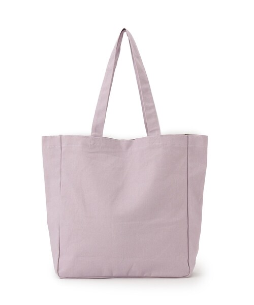 ITS'DEMO（イッツデモ）の「【A4対応／推し活】カラーキャンバス刺繍トート（トートバッグ・レディース・ピンク系/パープル系4/ブラック/アイボリー/ブルー・00）」の21枚目の写真