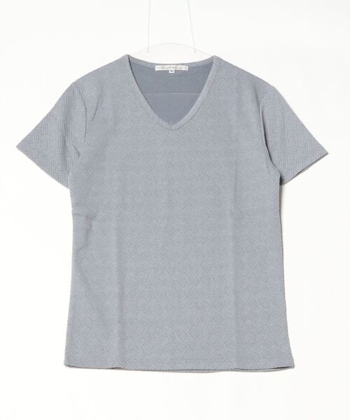 INNOCENT(イノセント)の「『Growth by Grail』ジオメトリックデザインVネックT(Tシャツ/カットソー・メンズ・その他2/その他3/その他1・LARGE/X-LARGE/MEDIUM)」の9枚目の写真