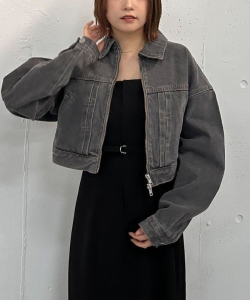 archives（アルシーヴ）の「ベルトマーメイドキャミワンピース（ワンピース・レディース・グレー/アイボリー/ブラック・MEDIUM）」の12枚目の写真