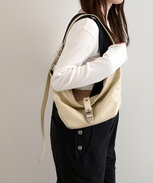spick&span margesherwood/マージシャーウッド　ボストン Margesherwood/マージシャーウッド BELTED HOBO MEDIUM