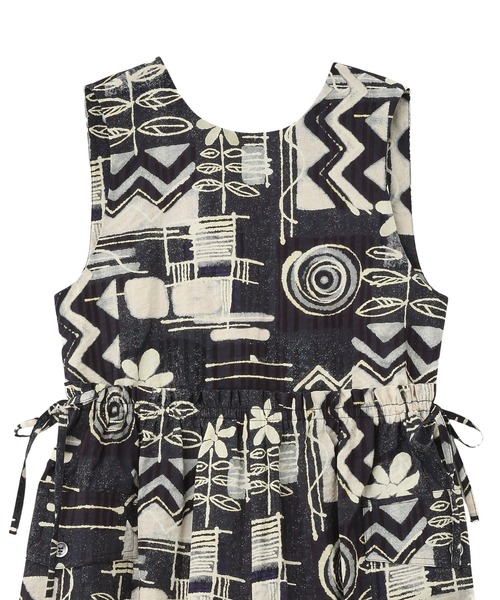 ROSE BUD（ローズバッド）の「(CREOLME)PRINT COMBINAISON（つなぎ/オールインワン・レディース・ブラウン/ネイビー・ONE SIZE）」の13枚目の写真