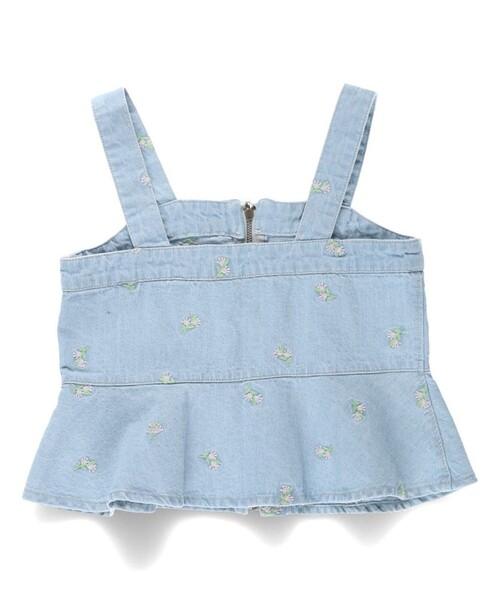 Ou? by EDWIN】デニムビスチェ（ベスト）｜EDWIN（エドウィン）の