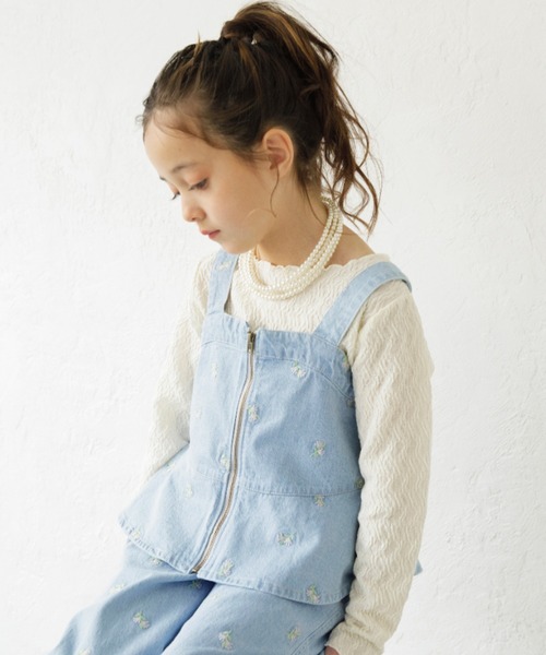 Ou? by EDWIN】デニムビスチェ（ベスト）｜EDWIN（エドウィン）の