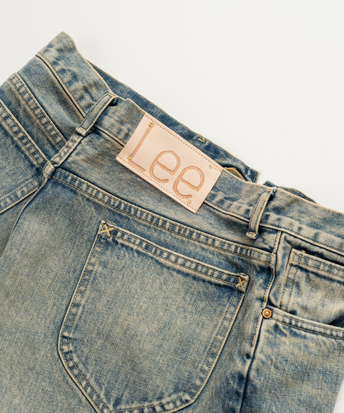 Lee(リー)の「Lee for BOUCLE 別注 カウボーイバギーパンツ フェード(デニムパンツ・メンズ・サックスブルー/ブラック系その他・36/34/32/30/38)」の3枚目の写真