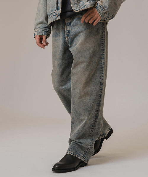 セール】Lee for BOUCLE 別注 カウボーイバギーパンツ フェード