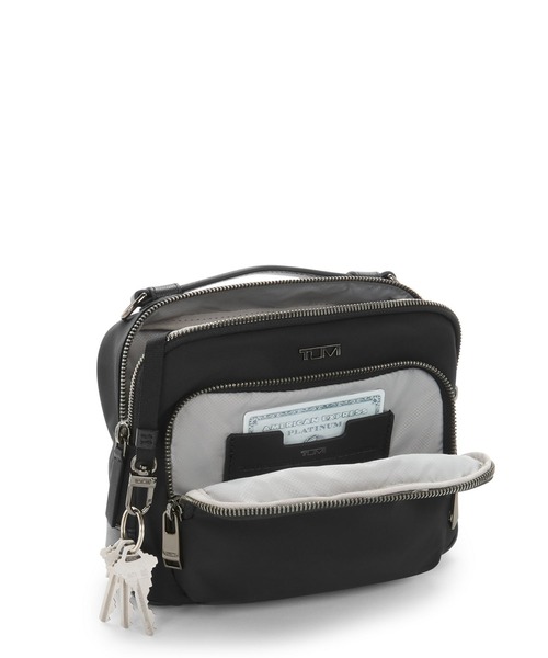 TUMI(トゥミ)の「VOYAGEUR 「テガン」クロスボディ(ショルダーバッグ・レディース・ブラック×グレー/ブラック×ゴールド/ブラウン系その他・FREE)」の6枚目の写真