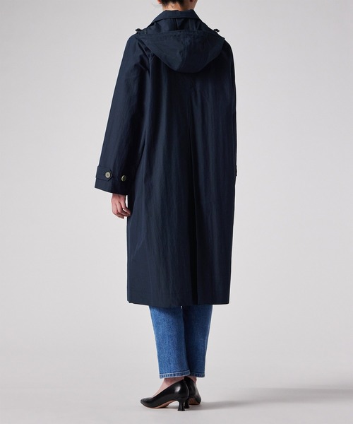 セール】ウィメンズ タフタ ライト ロングコート / 155320 JK346