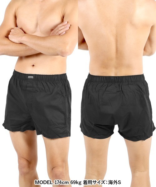 Calvin Klein（カルバン・クライン）の「Calvin Klein カルバンクライン COTTON CLASSICS WOVAN メンズ トランクス（トランクス・メンズ・ブラック/ブラック系1/ブルー/ブラック系4/ブラック系2/ネイビー・SMALL/MEDIUM/X-LARGE/LARGE）」の9枚目の写真