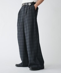 Adoon plain(Ah[v[)ASSORTED 2 TUCK WIDE SLACKS / A\[g2^bNChXbNX (XgCvAn)(XbNX)