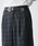 Adoon plain�i�A�h�[���v���[���j�́uASSORTED 2 TUCK WIDE SLACKS / �A�\�[�g2�^�b�N���C�h�X���b�N�X (�X�g���C�v�A���n�A�`�F�b�N)�i�X���b�N�X�j�v�b���C�g�u���b�N