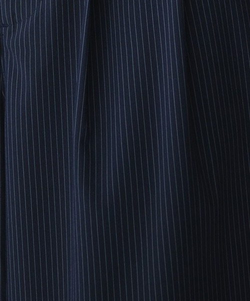 Adoon plain(アドーンプレーン)の「ASSORTED 2 TUCK WIDE SLACKS / アソート2タックワイドスラックス (ストライプ、無地、チェック)(スラックス・メンズ・グレー/ブラック系/チャコールグレー/ブラック/ボルドー/ネイビー/ライトグレー/ライトブラック・LARGE/SMALL/MEDIUM)」の15枚目の写真