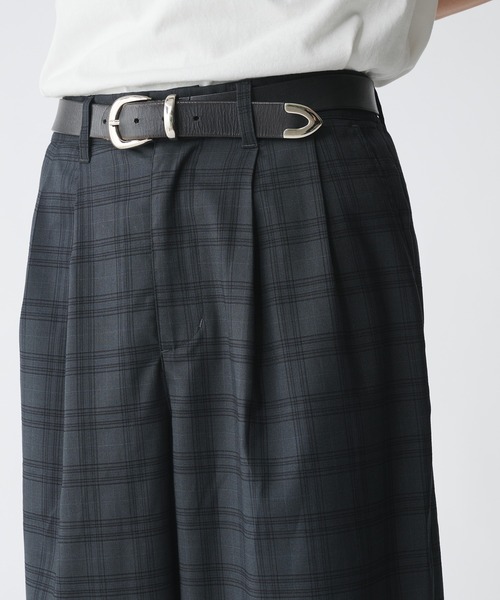 ASSORTED 2 TUCK WIDE SLACKS / アソート2タックワイド