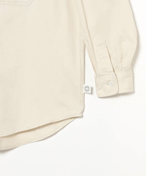 ORCIVAL（オーシバル）の「ORCIVAL / コットンツイル CPOシャツ（シャツ/ブラウス・メンズ・ネイビー/オフホワイト・4/5）」の5枚目の写真