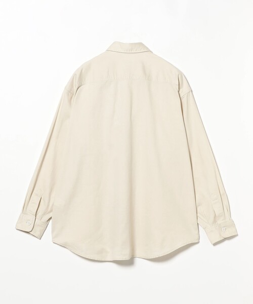 ORCIVAL（オーシバル）の「ORCIVAL / コットンツイル CPOシャツ（シャツ/ブラウス・メンズ・ネイビー/オフホワイト・4/5）」の6枚目の写真