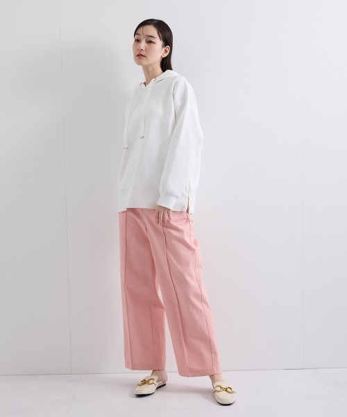 ketty(ケティ)の「デニムライクカラーツイルパンツ≪手洗い可能≫(その他パンツ・レディース・ライトグレー/チャコールグレー/ピンク・M)」の12枚目の写真