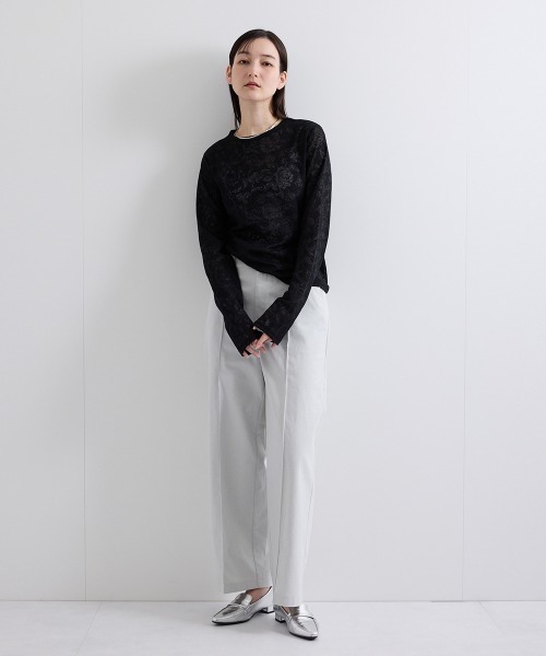ketty(ケティ)の「デニムライクカラーツイルパンツ≪手洗い可能≫(その他パンツ・レディース・ライトグレー/チャコールグレー/ピンク・M)」の17枚目の写真