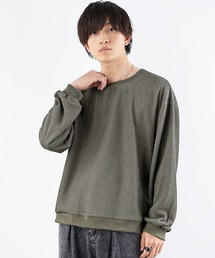【MinoriTY】サイドジップシアーカットソー 長袖Tシャツ メンズ 春服