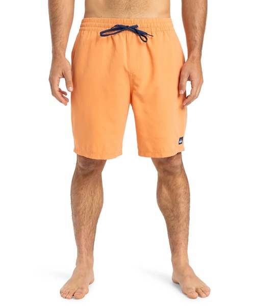 Quiksilver(クイックシルバー)の「EVERYDAY SOLID VOLLE/クイックシルバー水陸両用ウエストゴムサーフトランクス・ボードーショーツ・バギーショーツ(水着)(水着・メンズ・ブラック/イエロー/ブルー/カーキ/オレンジ・LARGE/MEDIUM/X-LARGE/SMALL)」の5枚目の写真