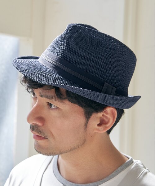 ikka（イッカ）の「ドライサーモ中折ハット（ハット・メンズ・グレー/チャコールグレー/ダークグリーン/ブラック/ネイビー/ベージュ/ブラウン・FREE）」の7枚目の写真