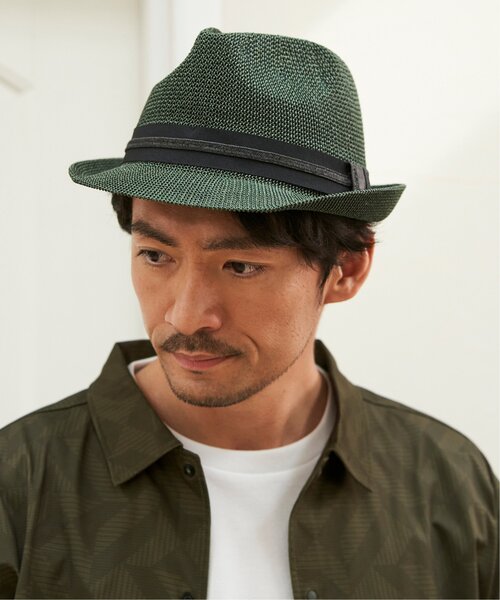 ikka（イッカ）の「ドライサーモ中折ハット（ハット・メンズ・グレー/チャコールグレー/ダークグリーン/ブラック/ネイビー/ベージュ/ブラウン・FREE）」の6枚目の写真