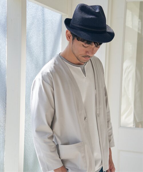 ikka（イッカ）の「ドライサーモ中折ハット（ハット・メンズ・グレー/チャコールグレー/ダークグリーン/ブラック/ネイビー/ベージュ/ブラウン・FREE）」の11枚目の写真