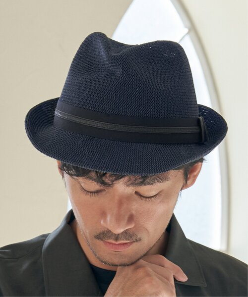 ikka（イッカ）の「ドライサーモ中折ハット（ハット・メンズ・グレー/チャコールグレー/ダークグリーン/ブラック/ネイビー/ベージュ/ブラウン・FREE）」の13枚目の写真