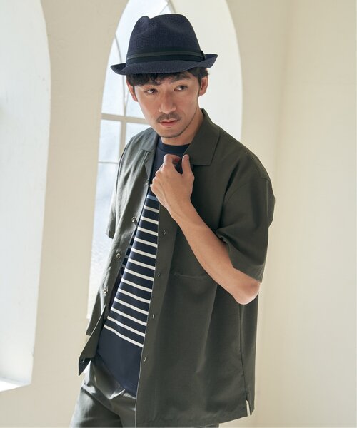 ikka（イッカ）の「ドライサーモ中折ハット（ハット・メンズ・グレー/チャコールグレー/ダークグリーン/ブラック/ネイビー/ベージュ/ブラウン・FREE）」の14枚目の写真