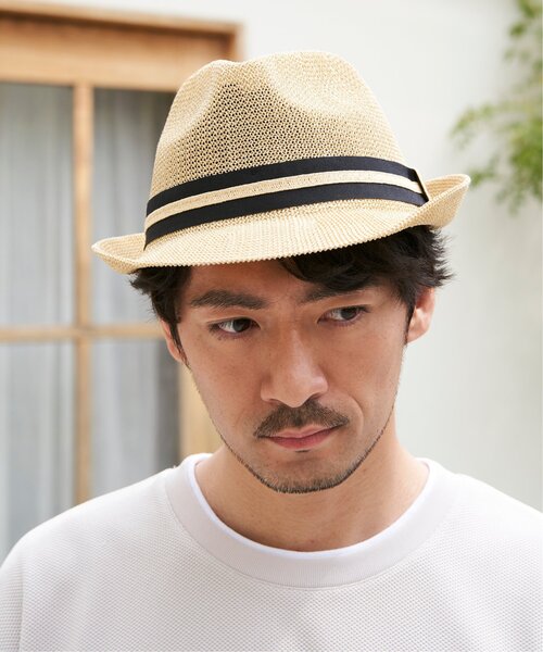 ikka（イッカ）の「ドライサーモ中折ハット（ハット・メンズ・グレー/チャコールグレー/ダークグリーン/ブラック/ネイビー/ベージュ/ブラウン・FREE）」の17枚目の写真
