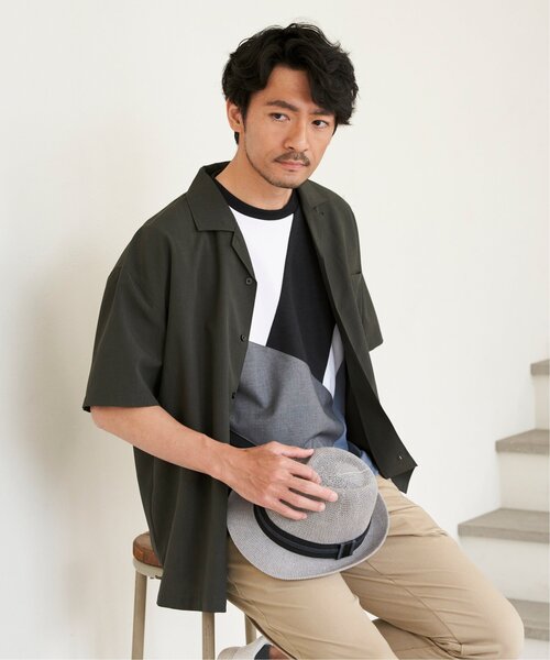 ikka（イッカ）の「ドライサーモ中折ハット（ハット・メンズ・グレー/チャコールグレー/ダークグリーン/ブラック/ネイビー/ベージュ/ブラウン・FREE）」の18枚目の写真