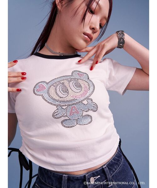 ANGELBLUE(エンジェルブルー)×jouetie】ドロストTシャツ（T