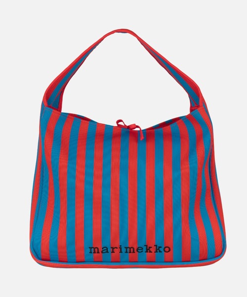 marimekko（マリメッコ）の「【ノベルティ付】Merirosvo / Knitted Shoulderbag Large（ショルダーバッグ・レディース・ブラック×ホワイト/ブルー系その他・FREE）」の5枚目の写真