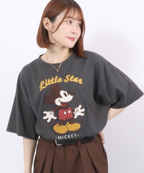 セール】Disney（ディズニー）キャラクター刺繍・サガラ刺繍