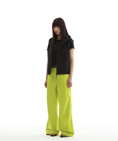 WESTBOY（ウエストボーイ）の「フード付きテックベスト ジップアップ ユニセックス FKF25S1OT15【FUNKYFUN】（ベスト・メンズ・ブラック・XL/M/L）」の10枚目の写真