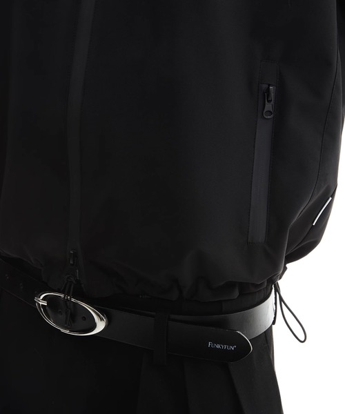 WESTBOY（ウエストボーイ）の「フード付きテックベスト ジップアップ ユニセックス FKF25S1OT15【FUNKYFUN】（ベスト・メンズ・ブラック・XL/M/L）」の21枚目の写真