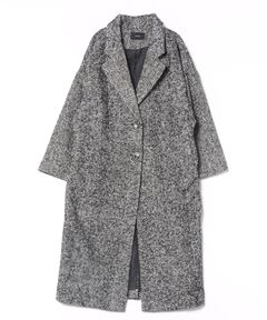 セール】ツイードステンカラーコート（ステンカラーコート）｜SLOBE