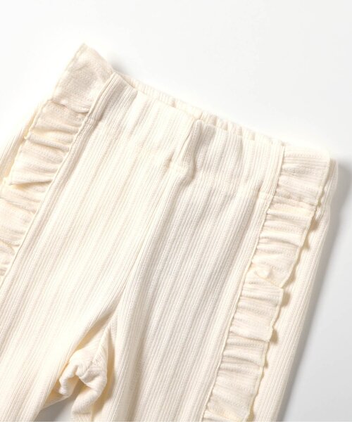 apres les cours(アプレレクール)の「サイドフリルひんやりレギンス(レギンス/スパッツ・キッズ・グレー/アイボリー/ブラック・100/80/130/120/110/90)」の14枚目の写真