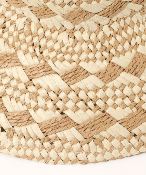 studio CLIP(スタディオクリップ)の「【daily CLIP】odds MIX柄ハット(ハット・レディース・ナチュラル・FREE)」の6枚目の写真