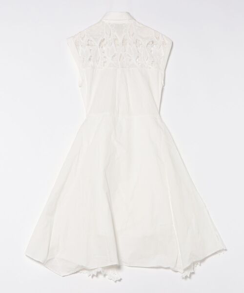 ALLSAINTS（オールセインツ）の「ZOLA BRODERIE ANGLAISE MINI DRESS | ZOLA ブロデリー アングレーズ ミニ ドレス・ワンピース（シャツワンピース・レディース・ホワイト系その他・4/6/8/10/2）」の8枚目の写真
