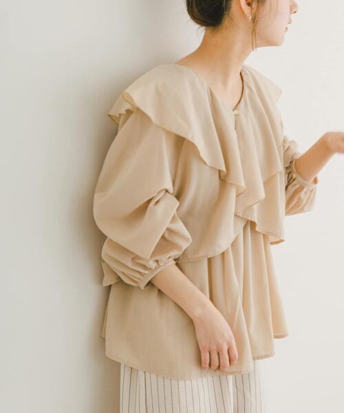 ITEMS URBANRESEARCH(アイテムズ アーバンリサーチ)の「キャミソール×ボレロセット(シャツ/ブラウス・レディース・ベージュ系その他/ブラック・FREE)」の1枚目の写真