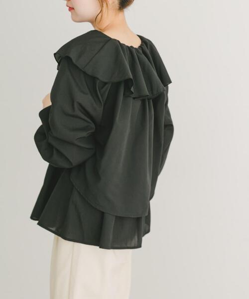 ITEMS URBANRESEARCH(アイテムズ アーバンリサーチ)の「キャミソール×ボレロセット(シャツ/ブラウス・レディース・ベージュ系その他/ブラック・FREE)」の2枚目の写真