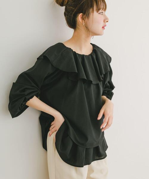 ITEMS URBANRESEARCH(アイテムズ アーバンリサーチ)の「キャミソール×ボレロセット(シャツ/ブラウス・レディース・ベージュ系その他/ブラック・FREE)」の6枚目の写真