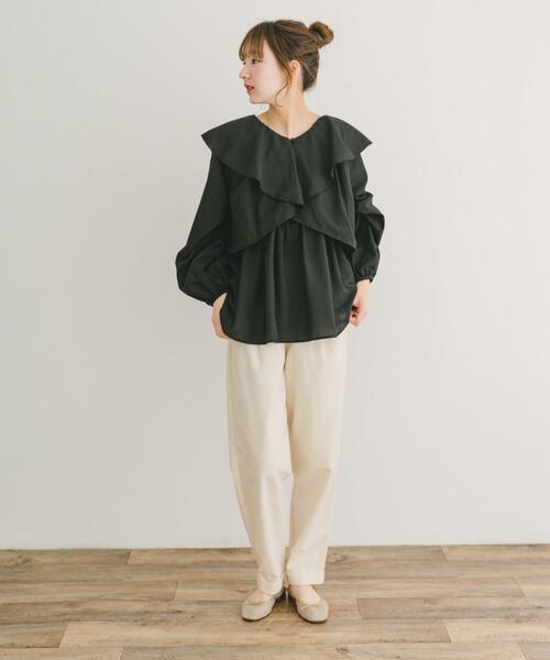 ITEMS URBANRESEARCH(アイテムズ アーバンリサーチ)の「キャミソール×ボレロセット(シャツ/ブラウス・レディース・ベージュ系その他/ブラック・FREE)」の8枚目の写真