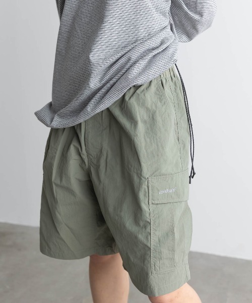 meltum（メルタム）の「NYLON CARGO SHORTS / ナイロンカーゴ