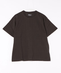 【RAGGED MOUNTAIN:ラギットマウンテン】【タフな肉厚100%コットン】BELMONT/ベルモント エンボスロゴTシャツ ヘビーウェイト ルーズシルエット 透けない・丈夫 半袖