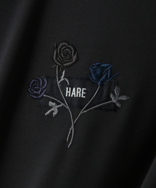 HARE(ハレ)の「【接触冷感】タグロゴシシュウカットソー(HARE)(Tシャツ/カットソー・メンズ・ブルー/ブラック/ホワイト/ネイビー/イエロー・SMALL/MEDIUM)」の12枚目の写真