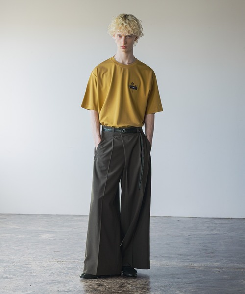 セール】【接触冷感】タグロゴシシュウカットソー(HARE)（Tシャツ