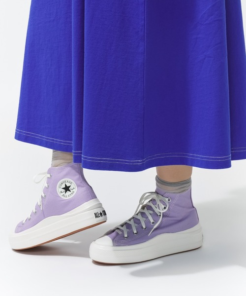 CONVERSE(コンバース)の「コンバース ALL STAR LIGHT PLTS II HI(スニーカー・レディース・ライラック・24.5cm/24.0cm/25.0cm/23.5cm/23.0cm)」の4枚目の写真