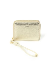 Beau're（ヴュレ）の「【BEAURE/ビュレ】カウレザー　ハンドストラップ付きバイカラーラウンドミニウォレット（財布）」