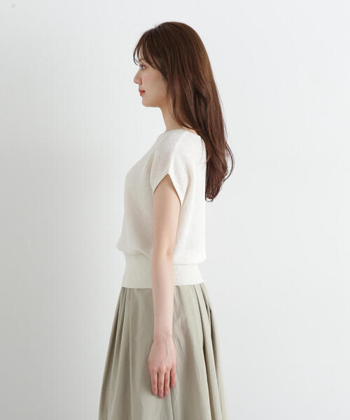 PROPORTION BODY DRESSING(プロポーションボディドレッシング)の「ラメルーズニット / 1215170509(ニット/セーター・レディース・ベージュ/ホワイト系その他/ブルー・FREE)」の7枚目の写真